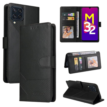 GQUTROBE Skin Feel Magnetic Leather Phone Case, For Samsung Galaxy M31, For Samsung Galaxy M32, For Samsung Galaxy Note8, For Samsung Galaxy Note9, For Samsung Galaxy Note10+, For Samsung Galaxy Note20, For Samsung Galaxy Note20 Ultra                  ...
