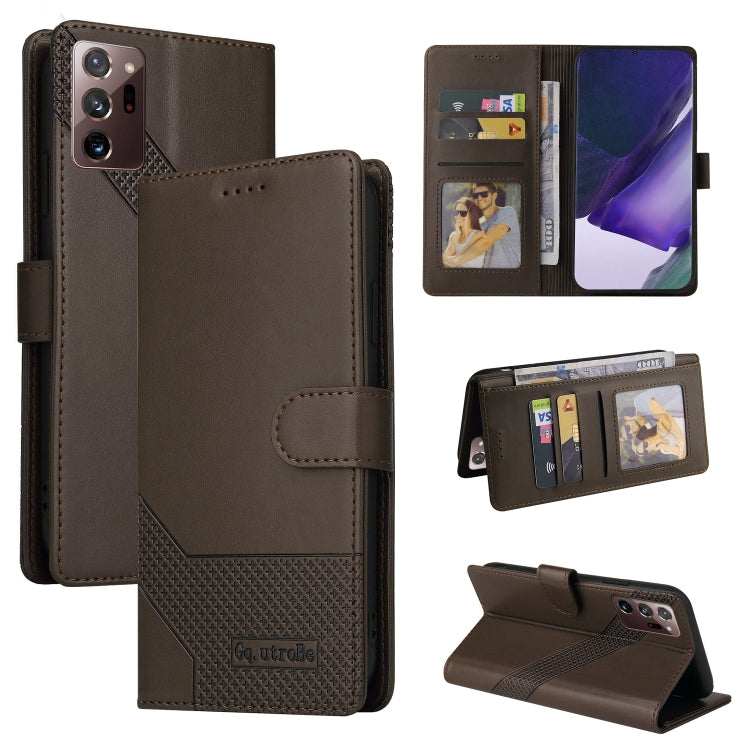 GQUTROBE Skin Feel Magnetic Leather Phone Case, For Samsung Galaxy M31, For Samsung Galaxy M32, For Samsung Galaxy Note8, For Samsung Galaxy Note9, For Samsung Galaxy Note10+, For Samsung Galaxy Note20, For Samsung Galaxy Note20 Ultra                  ...