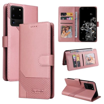 GQUTROBE Skin Feel Magnetic Leather Phone Case, For Samsung Galaxy S9, For Samsung Galaxy S9+, For Samsung Galaxy S10, For Samsung Galaxy S10+, For Samsung Galaxy S20, For Samsung Galaxy S20+, For Samsung Galaxy S20 Ultra, For Samsung Galaxy S21 5G    ...