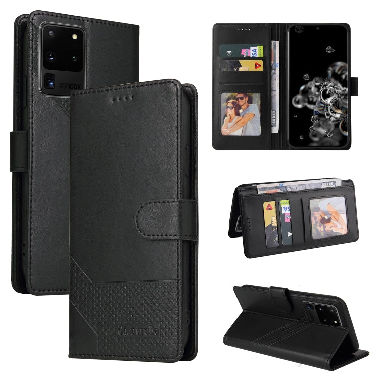 GQUTROBE Skin Feel Magnetic Leather Phone Case, For Samsung Galaxy S9, For Samsung Galaxy S9+, For Samsung Galaxy S10, For Samsung Galaxy S10+, For Samsung Galaxy S20, For Samsung Galaxy S20+, For Samsung Galaxy S20 Ultra, For Samsung Galaxy S21 5G    ...