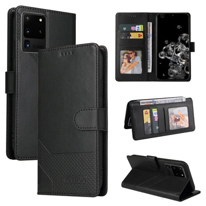 GQUTROBE Skin Feel Magnetic Leather Phone Case, For Samsung Galaxy S9, For Samsung Galaxy S9+, For Samsung Galaxy S10, For Samsung Galaxy S10+, For Samsung Galaxy S20, For Samsung Galaxy S20+, For Samsung Galaxy S20 Ultra, For Samsung Galaxy S21 5G    ...