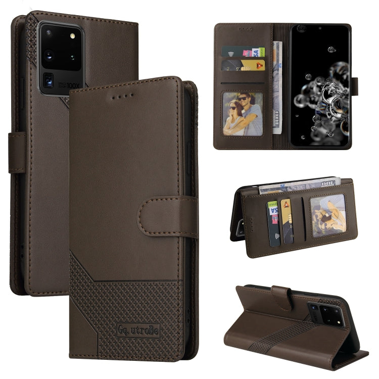 GQUTROBE Skin Feel Magnetic Leather Phone Case, For Samsung Galaxy S9, For Samsung Galaxy S9+, For Samsung Galaxy S10, For Samsung Galaxy S10+, For Samsung Galaxy S20, For Samsung Galaxy S20+, For Samsung Galaxy S20 Ultra, For Samsung Galaxy S21 5G    ...