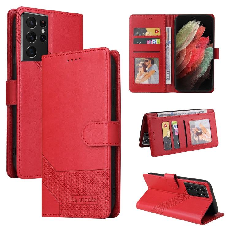 GQUTROBE Skin Feel Magnetic Leather Phone Case, For Samsung Galaxy S21 Ultra 5G, For Samsung Galaxy S21 FE 5G, For Samsung Galaxy S22 5G, For Samsung Galaxy S22+ 5G, For Samsung Galaxy S22 Ultra 5G, For Samsung Galaxy S20 FE