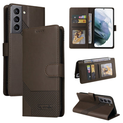 GQUTROBE Skin Feel Magnetic Leather Phone Case, For Samsung Galaxy S21 Ultra 5G, For Samsung Galaxy S21 FE 5G, For Samsung Galaxy S22 5G, For Samsung Galaxy S22+ 5G, For Samsung Galaxy S22 Ultra 5G, For Samsung Galaxy S20 FE