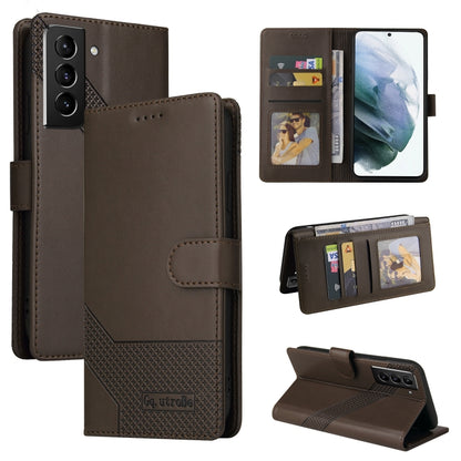 GQUTROBE Skin Feel Magnetic Leather Phone Case, For Samsung Galaxy S21 Ultra 5G, For Samsung Galaxy S21 FE 5G, For Samsung Galaxy S22 5G, For Samsung Galaxy S22+ 5G, For Samsung Galaxy S22 Ultra 5G, For Samsung Galaxy S20 FE