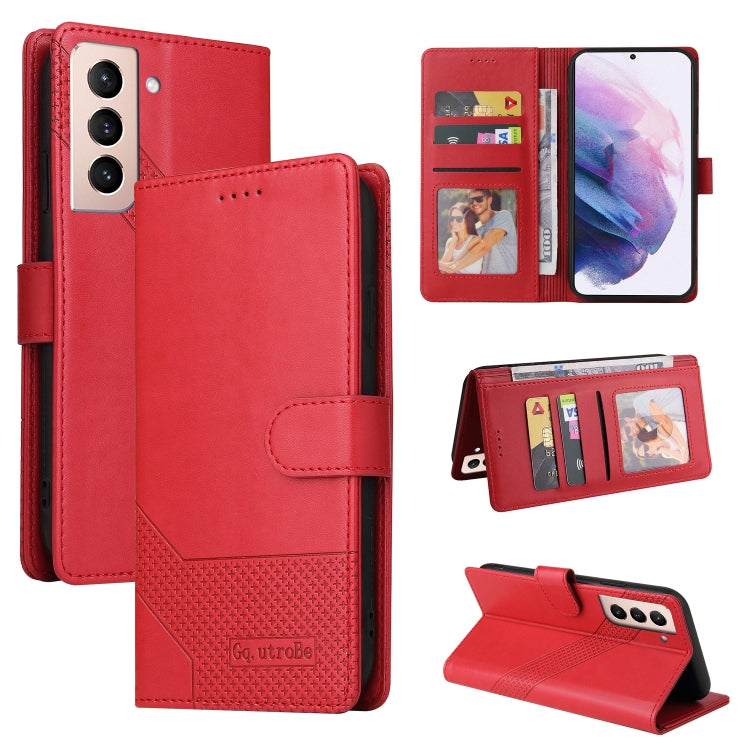 GQUTROBE Skin Feel Magnetic Leather Phone Case, For Samsung Galaxy S21 Ultra 5G, For Samsung Galaxy S21 FE 5G, For Samsung Galaxy S22 5G, For Samsung Galaxy S22+ 5G, For Samsung Galaxy S22 Ultra 5G, For Samsung Galaxy S20 FE