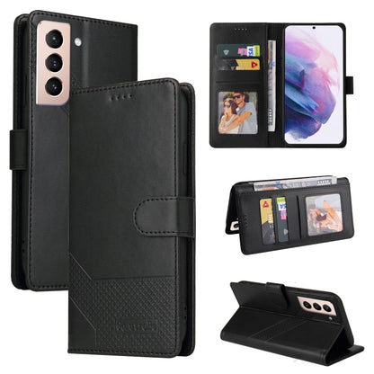 GQUTROBE Skin Feel Magnetic Leather Phone Case, For Samsung Galaxy S21 Ultra 5G, For Samsung Galaxy S21 FE 5G, For Samsung Galaxy S22 5G, For Samsung Galaxy S22+ 5G, For Samsung Galaxy S22 Ultra 5G, For Samsung Galaxy S20 FE