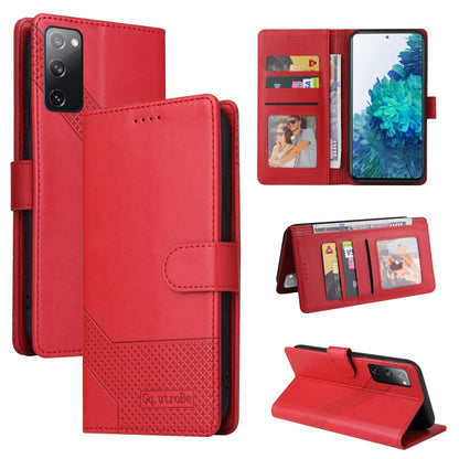 GQUTROBE Skin Feel Magnetic Leather Phone Case, For Samsung Galaxy S21 Ultra 5G, For Samsung Galaxy S21 FE 5G, For Samsung Galaxy S22 5G, For Samsung Galaxy S22+ 5G, For Samsung Galaxy S22 Ultra 5G, For Samsung Galaxy S20 FE