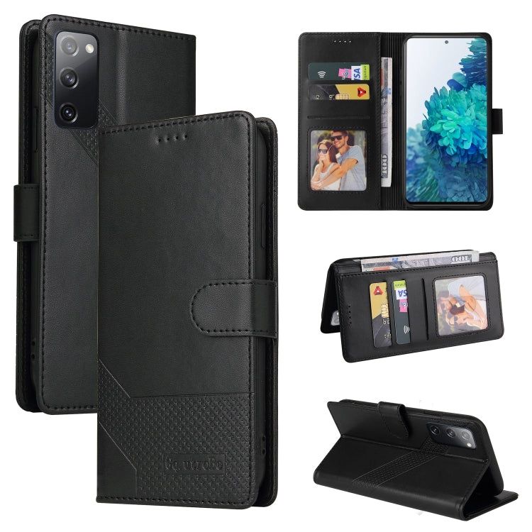 GQUTROBE Skin Feel Magnetic Leather Phone Case, For Samsung Galaxy S21 Ultra 5G, For Samsung Galaxy S21 FE 5G, For Samsung Galaxy S22 5G, For Samsung Galaxy S22+ 5G, For Samsung Galaxy S22 Ultra 5G, For Samsung Galaxy S20 FE