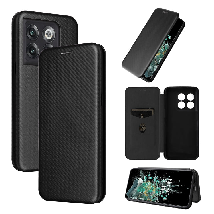 Carbon Fiber Texture Flip Leather Phone Case, For Alcatel 1B 2022, For Asus Zenfone 9, For Motorola Moto G32, For Samsung Galaxy Z Fold4, For Xiaomi Redmi K50 Ultra, For OnePlus 10T 5G