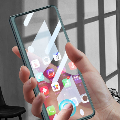 GKK Integrated Electroplating + Glass Full Coverage Phone Case, For Samsung Galaxy Z Fold4