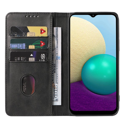 Magnetic Closure Leather Phone Case, For Samsung Galaxy A02 / M02, For Samsung Galaxy A03s 166mm, For Samsung Galaxy A10e, For Samsung Galaxy A11, For Samsung Galaxy A12 5G, For Samsung Galaxy A13 4G, For Samsung Galaxy A22 5G JP Version               ...