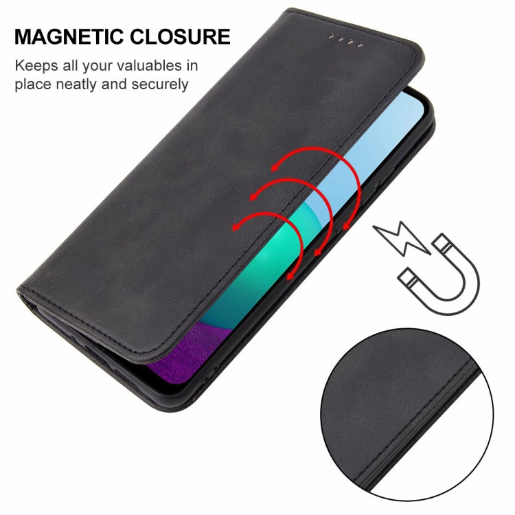 Magnetic Closure Leather Phone Case, For Samsung Galaxy A02 / M02, For Samsung Galaxy A03s 166mm, For Samsung Galaxy A10e, For Samsung Galaxy A11, For Samsung Galaxy A12 5G, For Samsung Galaxy A13 4G, For Samsung Galaxy A22 5G JP Version               ...