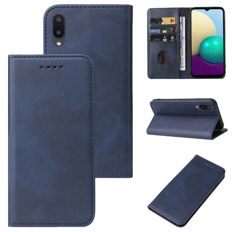 Magnetic Closure Leather Phone Case, For Samsung Galaxy A02 / M02, For Samsung Galaxy A03s 166mm, For Samsung Galaxy A10e, For Samsung Galaxy A11, For Samsung Galaxy A12 5G, For Samsung Galaxy A13 4G, For Samsung Galaxy A22 5G JP Version               ...
