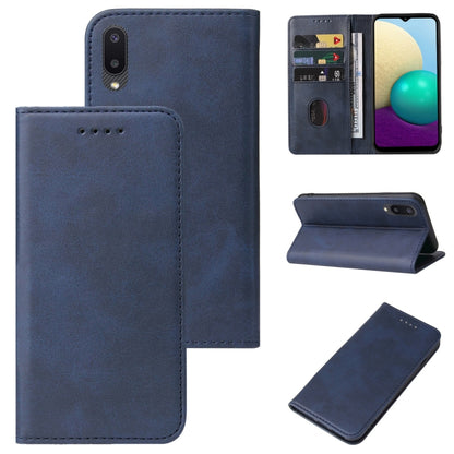 Magnetic Closure Leather Phone Case, For Samsung Galaxy A02 / M02, For Samsung Galaxy A03s 166mm, For Samsung Galaxy A10e, For Samsung Galaxy A11, For Samsung Galaxy A12 5G, For Samsung Galaxy A13 4G, For Samsung Galaxy A22 5G JP Version               ...