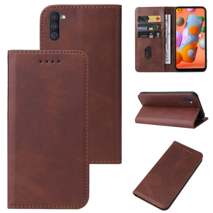 Magnetic Closure Leather Phone Case, For Samsung Galaxy A02 / M02, For Samsung Galaxy A03s 166mm, For Samsung Galaxy A10e, For Samsung Galaxy A11, For Samsung Galaxy A12 5G, For Samsung Galaxy A13 4G, For Samsung Galaxy A22 5G JP Version               ...