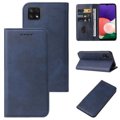Magnetic Closure Leather Phone Case, For Samsung Galaxy A02 / M02, For Samsung Galaxy A03s 166mm, For Samsung Galaxy A10e, For Samsung Galaxy A11, For Samsung Galaxy A12 5G, For Samsung Galaxy A13 4G, For Samsung Galaxy A22 5G JP Version               ...