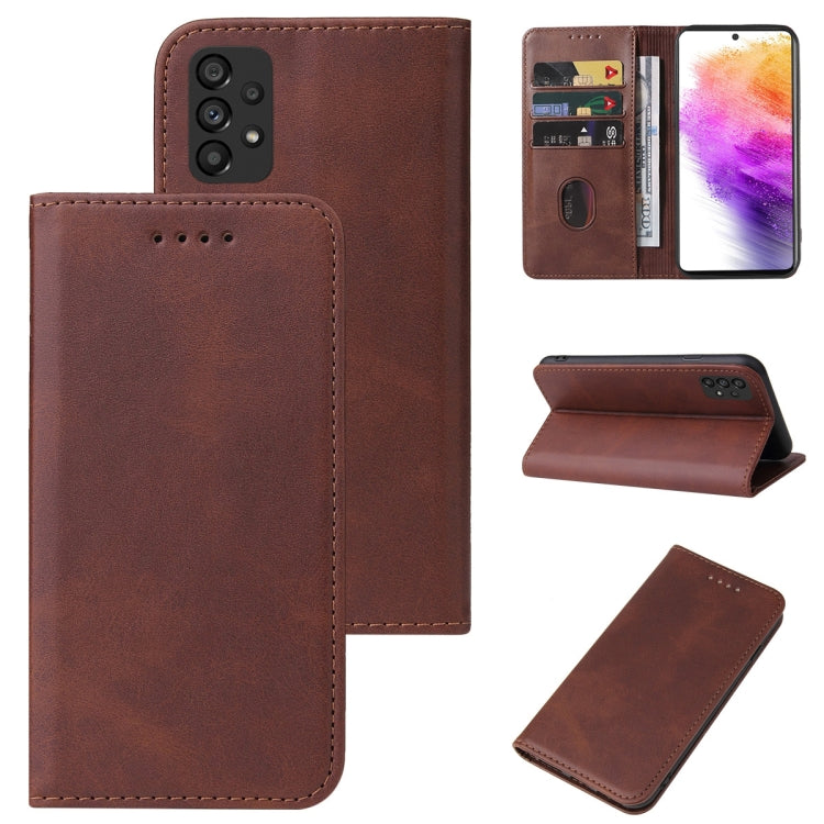 Magnetic Closure Leather Phone Case, For Samsung Galaxy A02 / M02, For Samsung Galaxy A03s 166mm, For Samsung Galaxy A10e, For Samsung Galaxy A11, For Samsung Galaxy A12 5G, For Samsung Galaxy A13 4G, For Samsung Galaxy A22 5G JP Version               ...