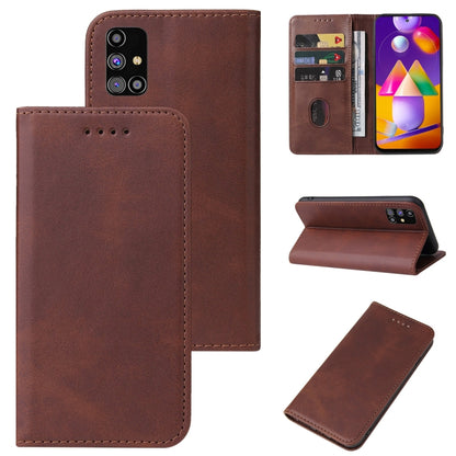Magnetic Closure Leather Phone Case, For Samsung Galaxy A02 / M02, For Samsung Galaxy A03s 166mm, For Samsung Galaxy A10e, For Samsung Galaxy A11, For Samsung Galaxy A12 5G, For Samsung Galaxy A13 4G, For Samsung Galaxy A22 5G JP Version               ...