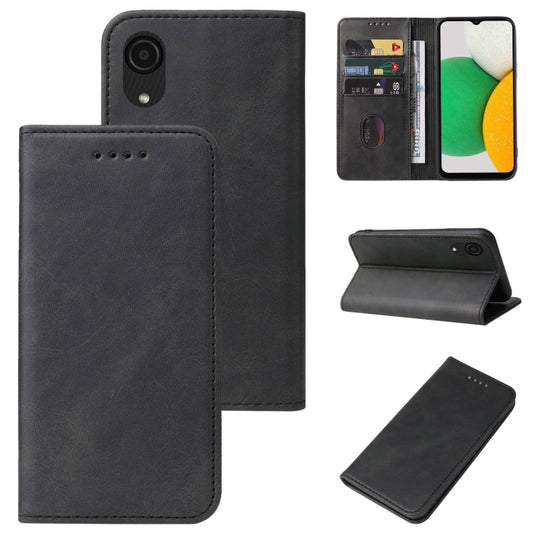 Magnetic Closure Leather Phone Case, For Samsung Galaxy A03 Core, For Samsung Galaxy A41 SC-41A, For Samsung Galaxy F62 / M62, For Samsung Galaxy M01, For Samsung Galaxy M11, For Samsung Galaxy A01, For Samsung Galaxy A02s EU Version                   ...