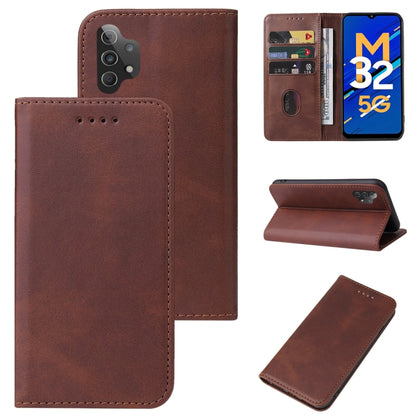 Magnetic Closure Leather Phone Case, For Samsung Galaxy A03 EU 166.5mm, For Samsung Galaxy A03 Global 164.27mm, For Samsung Galaxy A23 4G, For Samsung Galaxy A52s 5G, For Samsung Galaxy M13 5G, For Samsung Galaxy M23 5G  / F23, For Samsung Galaxy M32 5...