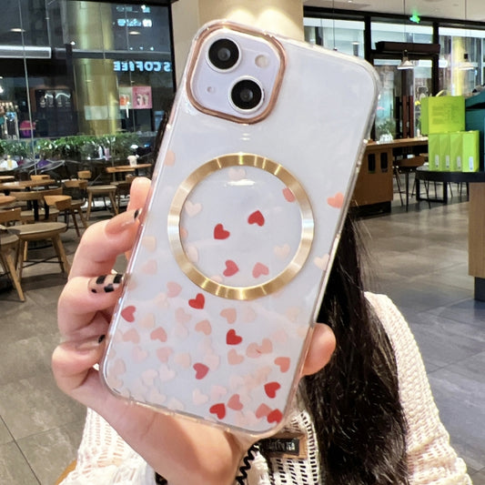 Love Heart MagSafe Phone Case, For iPhone 14, For iPhone 14 Plus, For iPhone 14 Pro, For iPhone 14 Pro Max, For iPhone 13, For iPhone 13 Pro, For iPhone 13 Pro Max, For iPhone 12, For iPhone 12 Pro, For iPhone 12 Pro Max, For iPhone 11                 ...