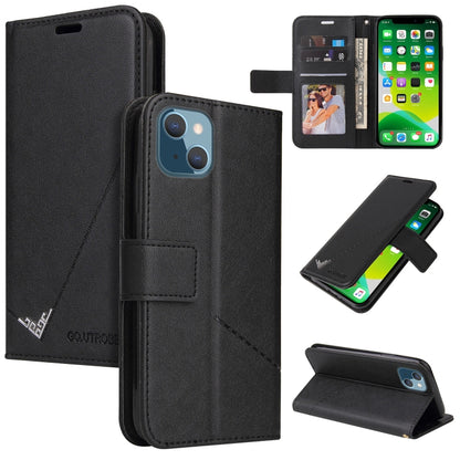 GQUTROBE Right Angle Leather Phone Case, For iPhone 13, For iPhone 13 mini, For iPhone 13 Pro, For iPhone 13 Pro Max, For iPhone 12 mini, For iPhone 12 Pro, For iPhone 12 Pro Max, For iPhone 11