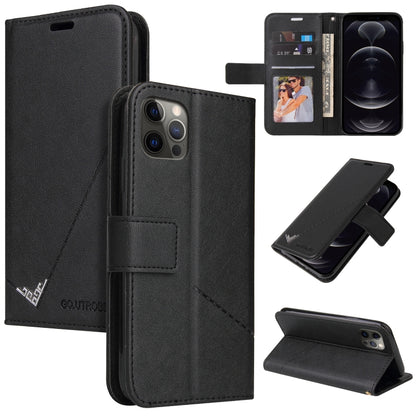 GQUTROBE Right Angle Leather Phone Case, For iPhone 13, For iPhone 13 mini, For iPhone 13 Pro, For iPhone 13 Pro Max, For iPhone 12 mini, For iPhone 12 Pro, For iPhone 12 Pro Max, For iPhone 11