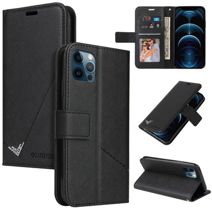 GQUTROBE Right Angle Leather Phone Case, For iPhone 13, For iPhone 13 mini, For iPhone 13 Pro, For iPhone 13 Pro Max, For iPhone 12 mini, For iPhone 12 Pro, For iPhone 12 Pro Max, For iPhone 11