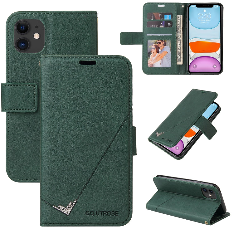 GQUTROBE Right Angle Leather Phone Case, For iPhone 11 Pro, For iPhone 11 Pro Max, For iPhone X / XS, For iPhone XR, For iPhone XS Max, For iPhone 7 Plus / 8 Plus, For iPhone 6 Plus / 6s Plus, For iPhone 6 / 6S