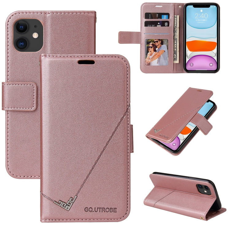 GQUTROBE Right Angle Leather Phone Case, For iPhone 11 Pro, For iPhone 11 Pro Max, For iPhone X / XS, For iPhone XR, For iPhone XS Max, For iPhone 7 Plus / 8 Plus, For iPhone 6 Plus / 6s Plus, For iPhone 6 / 6S
