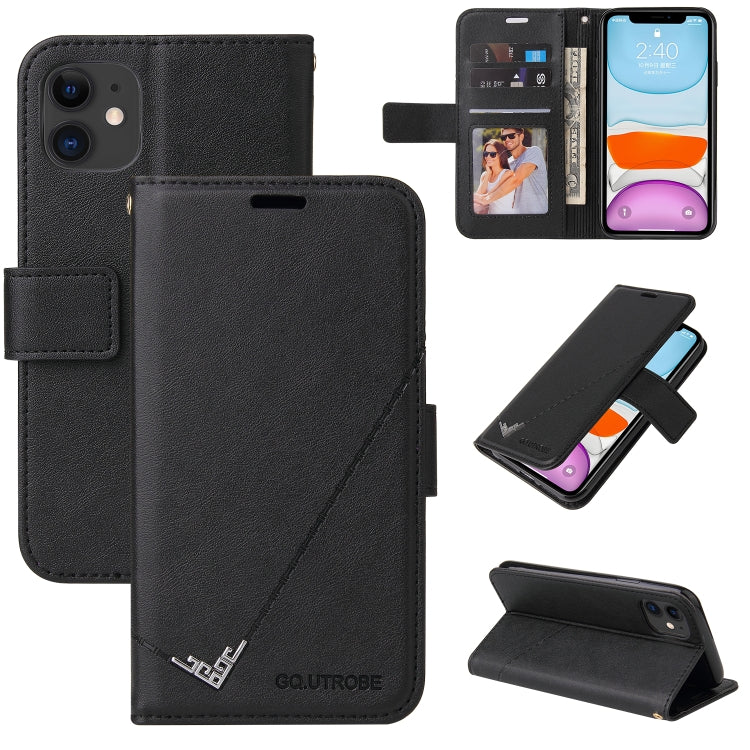 GQUTROBE Right Angle Leather Phone Case, For iPhone 11 Pro, For iPhone 11 Pro Max, For iPhone X / XS, For iPhone XR, For iPhone XS Max, For iPhone 7 Plus / 8 Plus, For iPhone 6 Plus / 6s Plus, For iPhone 6 / 6S