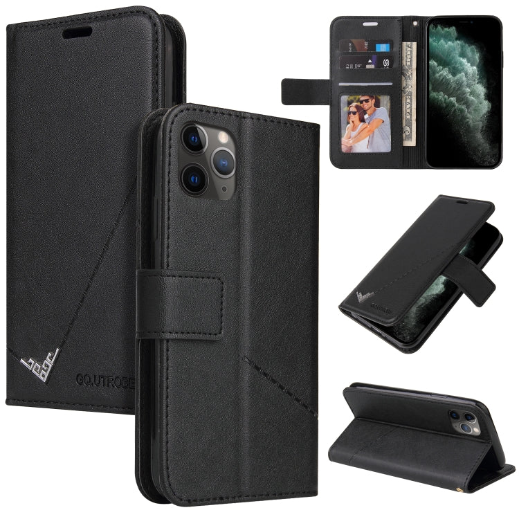 GQUTROBE Right Angle Leather Phone Case, For iPhone 11 Pro, For iPhone 11 Pro Max, For iPhone X / XS, For iPhone XR, For iPhone XS Max, For iPhone 7 Plus / 8 Plus, For iPhone 6 Plus / 6s Plus, For iPhone 6 / 6S