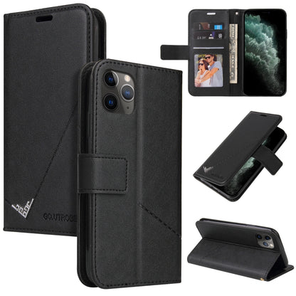 GQUTROBE Right Angle Leather Phone Case, For iPhone 11 Pro, For iPhone 11 Pro Max, For iPhone X / XS, For iPhone XR, For iPhone XS Max, For iPhone 7 Plus / 8 Plus, For iPhone 6 Plus / 6s Plus, For iPhone 6 / 6S