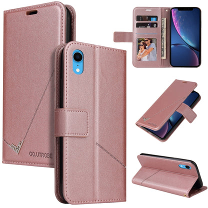 GQUTROBE Right Angle Leather Phone Case, For iPhone 11 Pro, For iPhone 11 Pro Max, For iPhone X / XS, For iPhone XR, For iPhone XS Max, For iPhone 7 Plus / 8 Plus, For iPhone 6 Plus / 6s Plus, For iPhone 6 / 6S