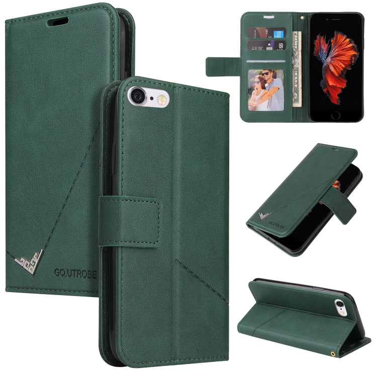 GQUTROBE Right Angle Leather Phone Case, For iPhone 11 Pro, For iPhone 11 Pro Max, For iPhone X / XS, For iPhone XR, For iPhone XS Max, For iPhone 7 Plus / 8 Plus, For iPhone 6 Plus / 6s Plus, For iPhone 6 / 6S