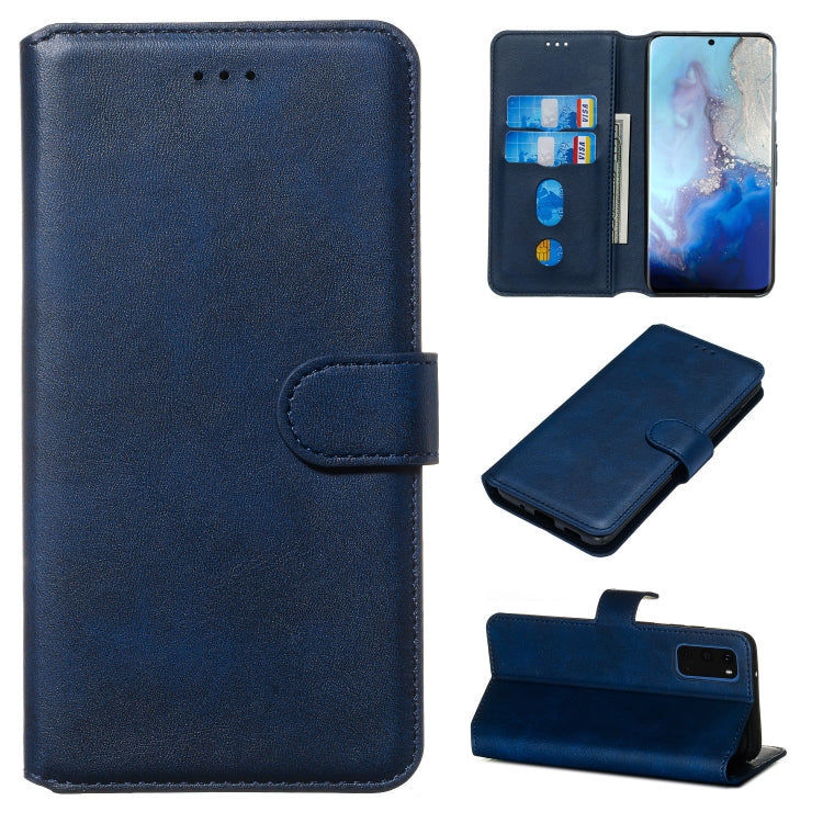 Classic Calf Texture Magnetic Attraction Horizontal Flip Leather Case with Stand & Card Slots & Wallet Function, For Galaxy S20, For Galaxy S20+, For Galaxy S20 Ultra