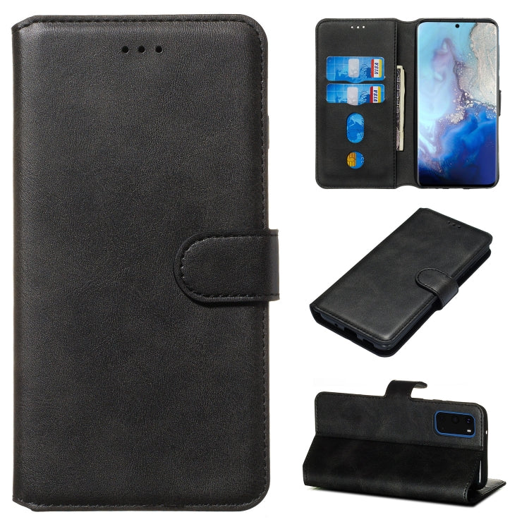 Classic Calf Texture Magnetic Attraction Horizontal Flip Leather Case with Stand & Card Slots & Wallet Function, For Galaxy S20, For Galaxy S20+, For Galaxy S20 Ultra