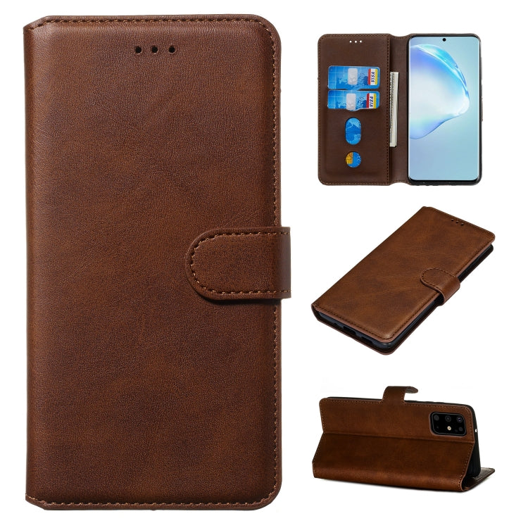 Classic Calf Texture Magnetic Attraction Horizontal Flip Leather Case with Stand & Card Slots & Wallet Function, For Galaxy S20, For Galaxy S20+, For Galaxy S20 Ultra