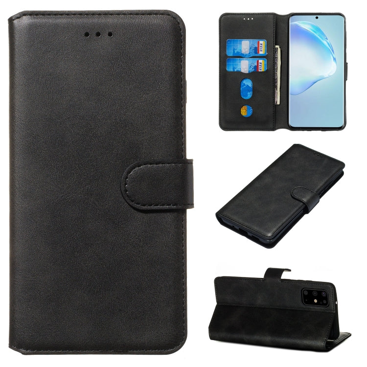 Classic Calf Texture Magnetic Attraction Horizontal Flip Leather Case with Stand & Card Slots & Wallet Function, For Galaxy S20, For Galaxy S20+, For Galaxy S20 Ultra