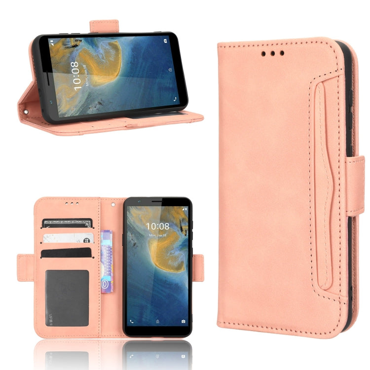 Skin Feel Calf Texture Card Slots Leather Phone Case, For OnePlus 10T 5G / Ace Pro 5G, For ZTE Avid 589 Z5158, For ZTE Nubia Red Magic 7S Pro, For ZTE Nubia Z40S Pro, For ZTE Axon 40 Pro