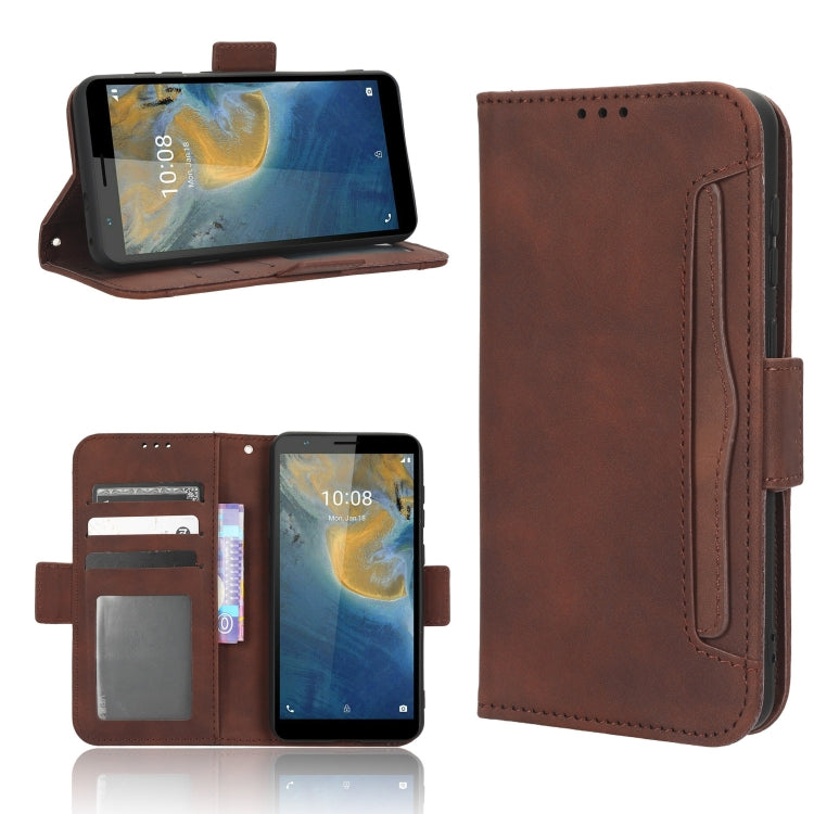 Skin Feel Calf Texture Card Slots Leather Phone Case, For OnePlus 10T 5G / Ace Pro 5G, For ZTE Avid 589 Z5158, For ZTE Nubia Red Magic 7S Pro, For ZTE Nubia Z40S Pro, For ZTE Axon 40 Pro