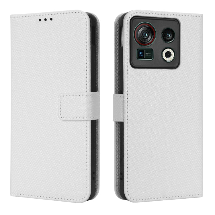 Diamond Texture Leather Phone Case, For ZTE Nubia Z40S Pro, For ZTE Axon 40 Pro