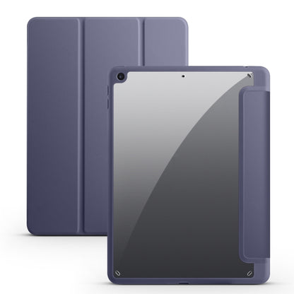 Acrylic 3-folding Smart Leather Tablet Case, For iPad 9.7 2018/2017, For iPad 10.2 2021/2020/2019, For iPad  Air 2022/2020/Pro 11 2021/2020/2018, For iPad Air 13 2024 / Pro 12.9 2022 / 2021/2020/2018, For Samsung Galaxy Tab S6 Lite 2020/2022