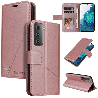 GQUTROBE Right Angle Leather Phone Case, For Samsung Galaxy S21 5G, For Samsung Galaxy S21+ 5G, For Samsung Galaxy S21 Ultra 5G, For Samsung Galaxy S22 5G, For Samsung Galaxy S22+ 5G, For Samsung Galaxy S22 Ultra 5G, For Samsung Galaxy S20             ...