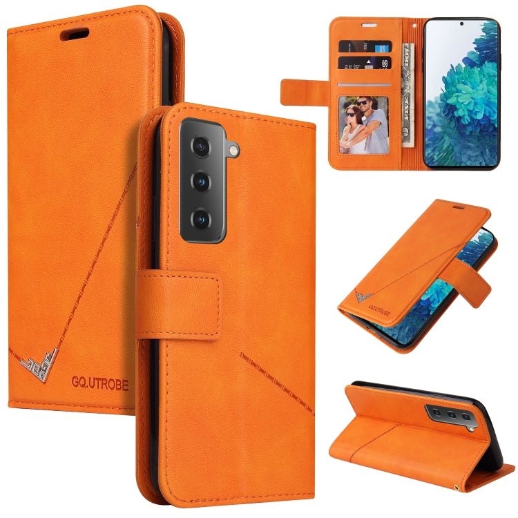 GQUTROBE Right Angle Leather Phone Case, For Samsung Galaxy S21 5G, For Samsung Galaxy S21+ 5G, For Samsung Galaxy S21 Ultra 5G, For Samsung Galaxy S22 5G, For Samsung Galaxy S22+ 5G, For Samsung Galaxy S22 Ultra 5G, For Samsung Galaxy S20             ...