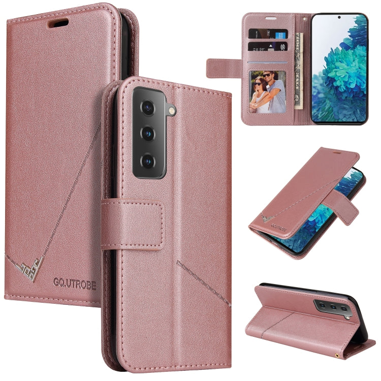 GQUTROBE Right Angle Leather Phone Case, For Samsung Galaxy S21 5G, For Samsung Galaxy S21+ 5G, For Samsung Galaxy S21 Ultra 5G, For Samsung Galaxy S22 5G, For Samsung Galaxy S22+ 5G, For Samsung Galaxy S22 Ultra 5G, For Samsung Galaxy S20             ...