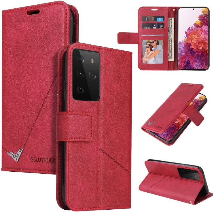 GQUTROBE Right Angle Leather Phone Case, For Samsung Galaxy S21 5G, For Samsung Galaxy S21+ 5G, For Samsung Galaxy S21 Ultra 5G, For Samsung Galaxy S22 5G, For Samsung Galaxy S22+ 5G, For Samsung Galaxy S22 Ultra 5G, For Samsung Galaxy S20             ...