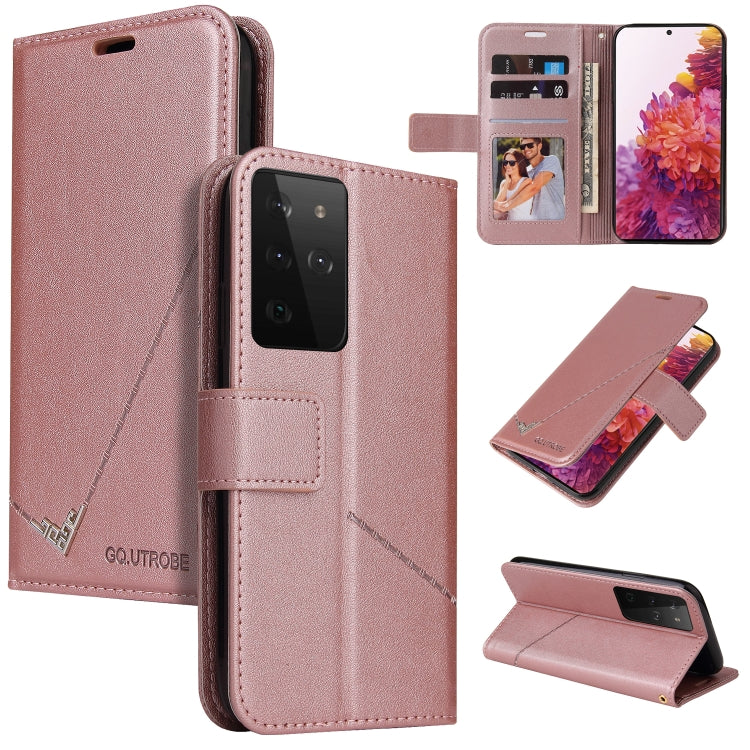 GQUTROBE Right Angle Leather Phone Case, For Samsung Galaxy S21 5G, For Samsung Galaxy S21+ 5G, For Samsung Galaxy S21 Ultra 5G, For Samsung Galaxy S22 5G, For Samsung Galaxy S22+ 5G, For Samsung Galaxy S22 Ultra 5G, For Samsung Galaxy S20             ...