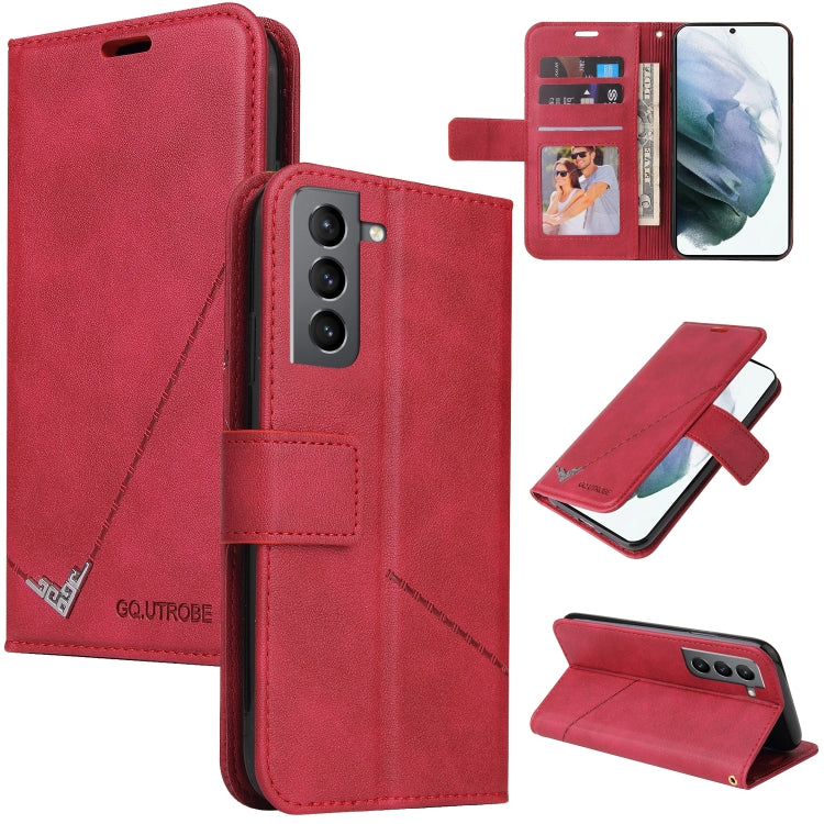 GQUTROBE Right Angle Leather Phone Case, For Samsung Galaxy S21 5G, For Samsung Galaxy S21+ 5G, For Samsung Galaxy S21 Ultra 5G, For Samsung Galaxy S22 5G, For Samsung Galaxy S22+ 5G, For Samsung Galaxy S22 Ultra 5G, For Samsung Galaxy S20             ...